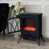 Gideon Electric Fireplace by Belfry Heating – cast iron effect fireplace