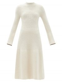 PROENZA SCHOULER High-neck rib-knitted dress ~ classic rib knit dresses