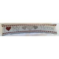 Delanie Fabric Draught Excluder by Marlow Home Co. – zipped closure – tapestry design