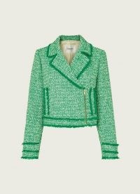 L.K. BENNETT NICOLA ~ modern classics ~ textured jackets