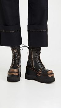 R13 Medium Platform Boots ~ lace up platforms