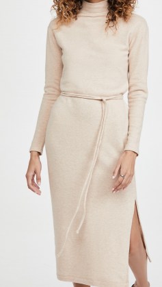 Vince Turtleneck Dress | high neck knitted dresses