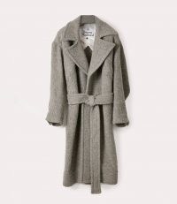 Vivienne Westwood WILMA COAT GREY ~ self tie wrap coats ~ oversized outerwear