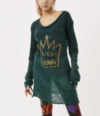 Vivienne Westwood SEX JUMPER DARK GREEN ~ sweater dresses