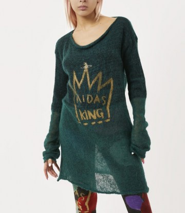 Vivienne Westwood SEX JUMPER DARK GREEN ~ sweater dresses