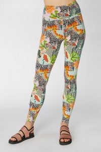 Camilla Perkins X Gorman ZEBRA ACTIVE PANT – bold print leggings