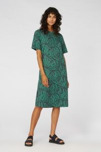 Camilla Perkins X gorman EASY TIGER TEE DRESS / animal print shift dresses