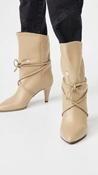 Isabel Marant Lilda Booties in Beige