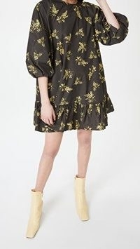 Naya Rea Stella Dress / floral voluminous sleeve dresses