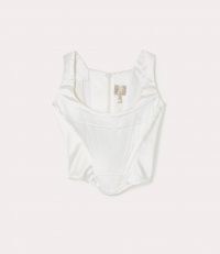 Vivienne Westwood CLASSIC CORSET IVORY | fitted tops