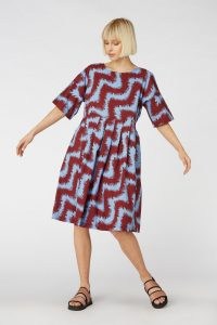 gorman FUZZY TIGER SADIE DRESS – loose swing fit dresses