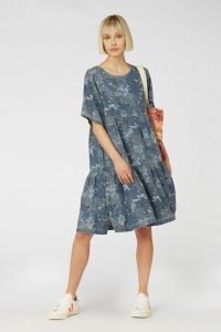 Camilla Perkins X gorman JUNGLE BLUES DRESS