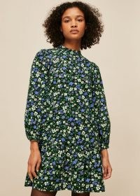 WHISTLES FLORAL BABY CORD DRESS / corduroy dresses