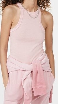 WSLY The Rivington Weekend Tank Earthy Pink