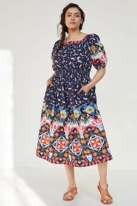 ANTHROPOLOGIE Kaya Floral Maxi Dress