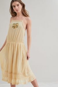 M.A.B.E. Mara Sundress / feminine yellow sundresses