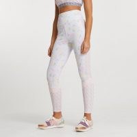 RIVER ISLAND Pink RI Active floral leggings / sports fashion