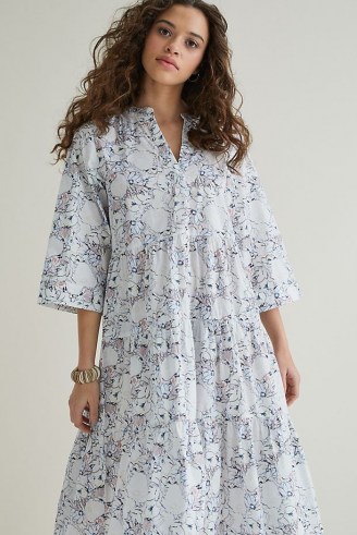 Selected Femme Rosella Midi Dress / tiered floral dresses