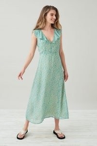 Lily & Lionel Isobelle Midi Dress / sleeveless floral summer dresses