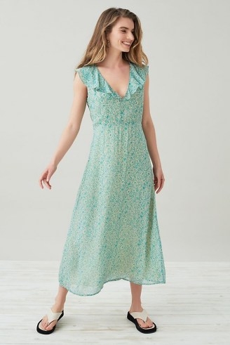 Lily & Lionel Isobelle Midi Dress / sleeveless floral summer dresses