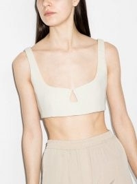 Paris Georgia Marlo strap bustier top ~ stylish crop tops ~ bralettes