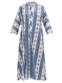 EMILIA WICKSTEAD Lovie floral-print organic-cotton kaftan / womens loose fit kaftans