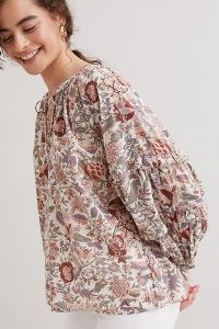 Jennifer and Grace Puff-Sleeve Blouse