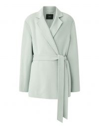 JOSEPH Double Face Cashmere Cenda Coat ~ chic tie waist wrap coats ~ womens effortlessly stylish belted outerwear