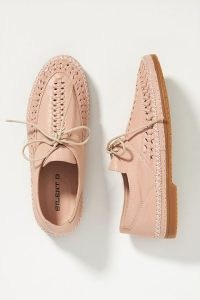 Silent D Votrm Loafers | womens slip on lace up woven detail shoes