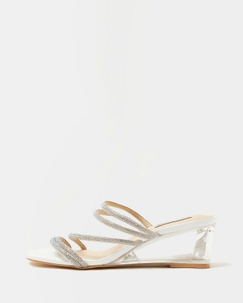 silver wedges river island