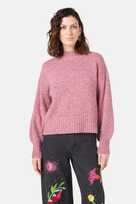 gorman Bloom Alpaca Jumper in Pink ~ women’s luxe relaxed jumpers