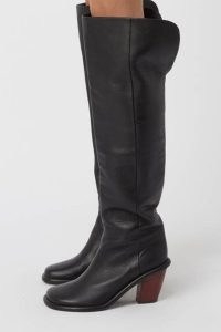 CAMILLA AND MARC Maya Over-the-knee Boot in Black ~ women’s leather over the knee boots