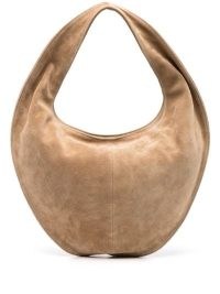 Maeden Suede Tote Bag in Camel Brown ~ slouchy single top handle shoulder bags ~ bohemian spirit ~ boho vibe handbag