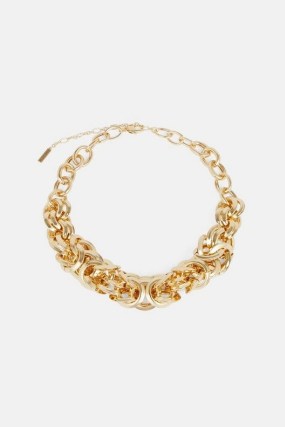 KAREN MILLEN Statement Chain Necklace – contemporary fashion jewellery – chic chunky necklaces