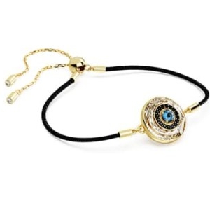 SWAROVSKI Symbolica bracelet Evil eye, Multicoloured, Gold-tone plated – crystal bracelets