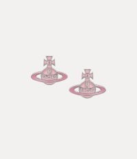 Vivienne Westwood Concetta Bas Relief Earrings ~ pink designer jewellery ~ iconic designs