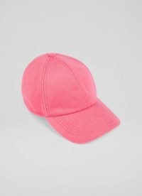 L.K. BENNETT Delaney Pink Classic Cap ~ women’s caps ~ womens hats