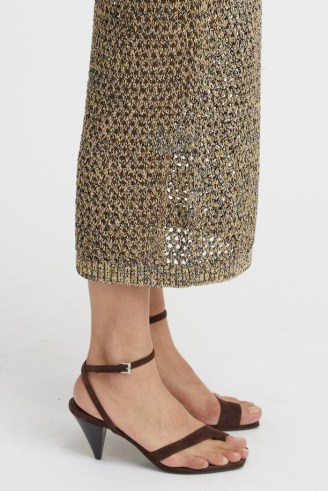 CAMILLA AND MARC Cherie Suede Heel in Chocolate Brown ~ chic starppy cone heel sandals