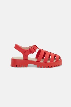 gorman Daily Catch Sandal in Red ~ women’s chunky fisherman sandals