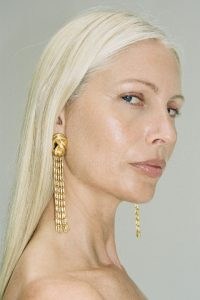 CAMILLA AND MARC Jervis Tassel Earrings in Gold ~ tasselled statement drops ~ cocktail jewellery