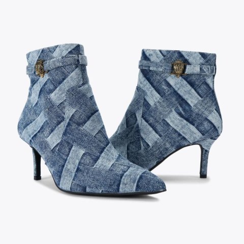 Kurt Geiger London kensington flexi ankle boot in Denim | women’s tonal blue boots