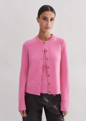 ME and EM Cashmere Cardigan Co-ord in Perfect Pink ~ knitted co-ords ~ modern twinset