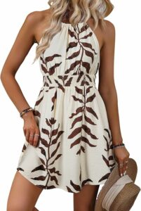 Casual Smocked A Line Dress SN13