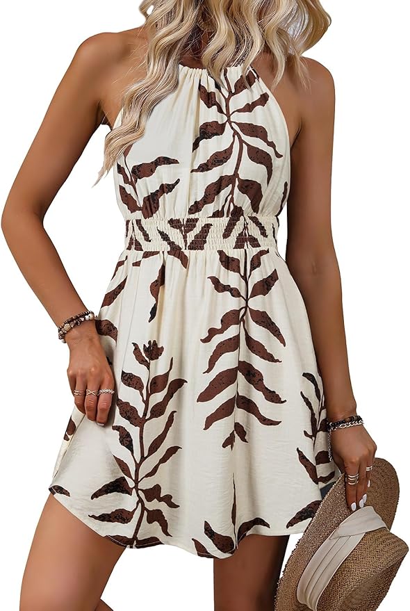 Casual Smocked A Line Dress SN13