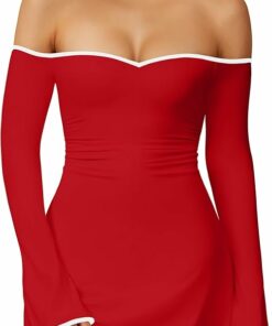 Women's Sexy Off Shoulder Dress SN36